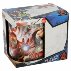 TAZA CERAMICA 325 ML CON CAJA |  AVENGERS DUST