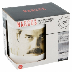 TAZA CERAMICA 325 ML CON CAJA |  NARCOS PABLO