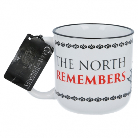 TAZA CERAMICA DESAYUNO 385 ML |  JUEGO DE TRONOS