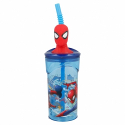 VASO FIGURITA 3D 360 ML |  SPIDERMAN GRAFFITI