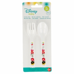SET DE 2 CUCHARAS PP BABY DISNEY MINNIE MOUSE - DISNEY - PAINT POT