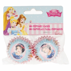 SET 60 CÁPSULAS PARA MINI CUPCAKES EN BOLSA PRINCESAS DISNEY BAKERY