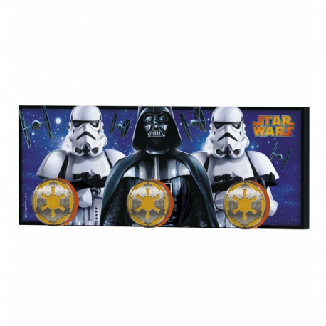 DISNEY |  WALL RACK STAR WARS CLASSIC