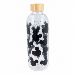 LARGE GLASS BOTTLE 1030 ML MICKEY