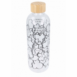 LARGE GLASS BOTTLE 1030 ML MINNIE