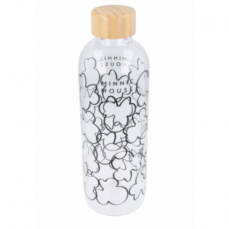 LARGE GLASS BOTTLE 1030 ML MINNIE