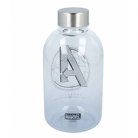 SMALL GLASS BOTTLE 620 ML MARVEL