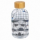 SMALL GLASS BOTTLE 620 ML STAR WARS