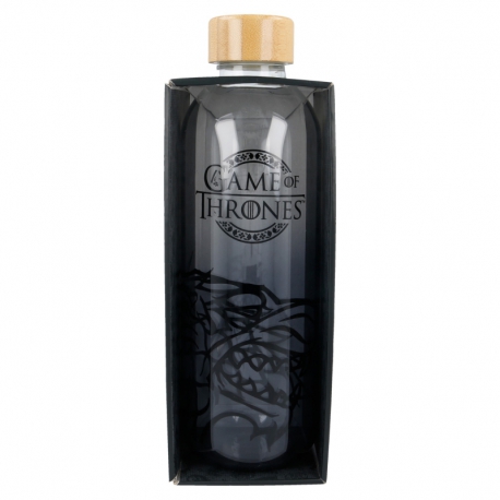 LARGE GLASS BOTTLE 1030 ML GAME OF THRONES