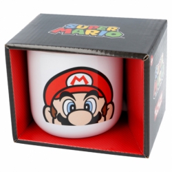 CERAMIC BREAKFAST MUG 14 OZ IN GIFT BOX SUPER MARIO