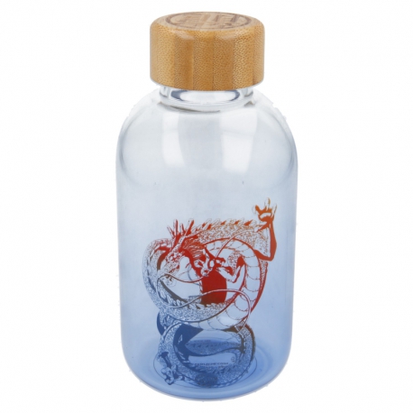 SMALL GLASS BOTTLE 620 ML DRAGON BALL