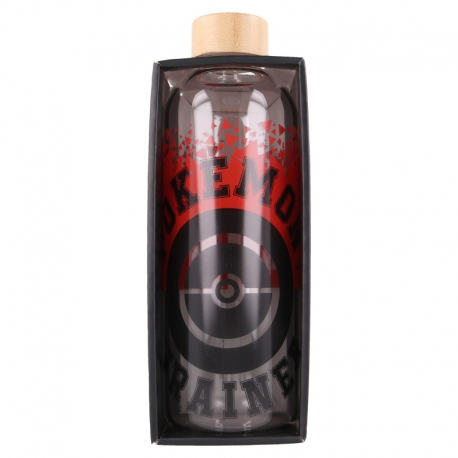 LARGE GLASS BOTTLE 1030 ML POKEMON DISTORSION