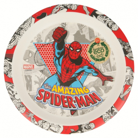 BAMBOO PLATE SPIDERMAN COMIC
