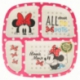 BAMBOO DIVIDED PLATE MINNIE MOUSE - DISNEY - GLAM DOTS