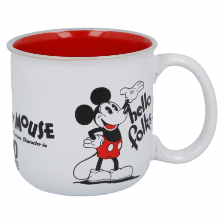 CERAMIC BREAKFAST MUG 14 OZ IN GIFT BOX MICKEY 90