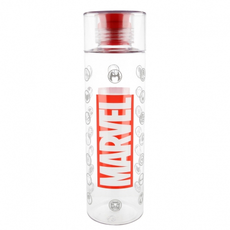 SILICONE TOP TRITAN BOTTLE 850 ML | MARVEL