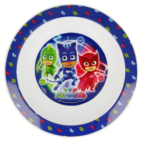 KIDS MICRO DEEP PLATE PJ MASKS