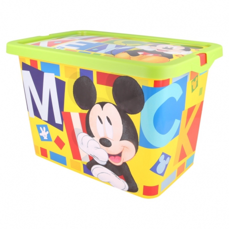 STORAGE CLICK BOX 7 L MICKEY WATERCOLORS