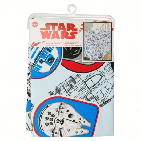 WIPE CLEAN TABLECLOTH 1,40 x 2,20 m STAR WARS GALACTIC MISSION