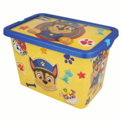 STORAGE CLICK BOX 7 L PAW PATROL BOY PLAIN