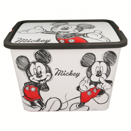 STORAGE CLICK BOX 23 L MICKEY MOUSE - DISNEY - FANCY