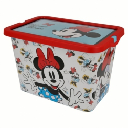 STORAGE CLICK BOX 7 L MINNIE MOUSE - DISNEY - VINTAGE