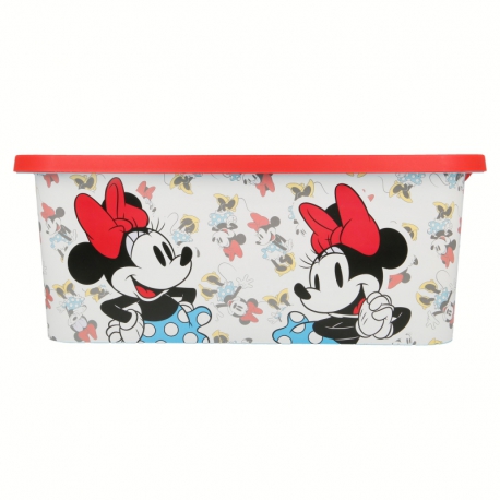 STORAGE CLICK BOX 13 L MINNIE MOUSE - DISNEY - VINTAGE