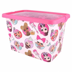 STORAGE CLICK BOX 7 L LOL SURPRISE ROCK ON
