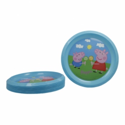 PACK OF 12 BIRTHDAY PLATES| PEPPA PIG
