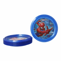 PACK OF 12 BIRTHDAY PLATES| SPIDERMAN GRAFFITI