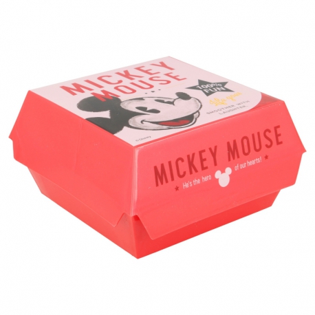 DAILY USE BURGER SANDWICH BOX MICKEY MOUSE - DISNEY -