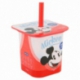 DAILY USE 2 PCS SET YOGHURT STRAW TUMBLER 190 ML |  MICKEY MOUSE - DISNEY -