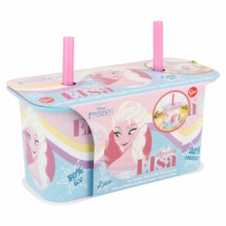 DAILY USE 2 PCS SET YOGHURT STRAW TUMBLER 190 ML |  FROZEN
