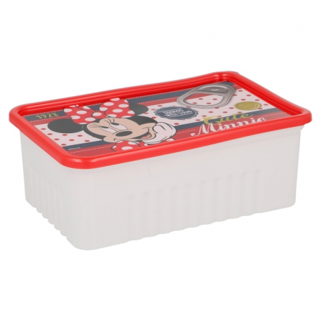 DAILY USE RECTANGULAR CAN SANDWICH BOX MINNIE MOUSE - DISNEY -