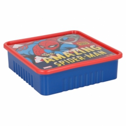 DAILY USE SQUARE CAN SANDWICH BOX SPIDERMAN