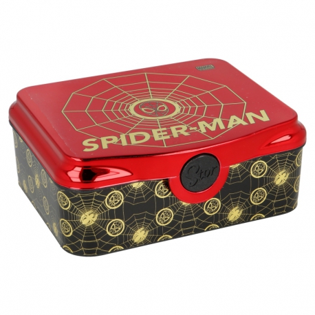 FULL DECO SANDWICH BOX SPIDERMAN GOLDEN WEBS