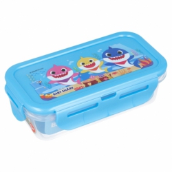 RECTANGULAR HERMETIC FOOD CONTAINER 250 ML BABY SHARK