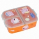 MULTI COMPARTMENT SANDWICH BOX PEPPA PIG CORE
