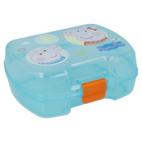 PREMIUM SINGLE SANDWICH BOX PEPPA PIG