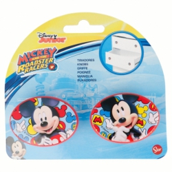 2 PCS. SET OVAL STANDARD DORKNOBS MICKEY MOUSE - DISNEY -