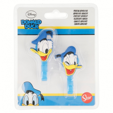 2 PCS. SET 3D LASER HANGERS DONALD