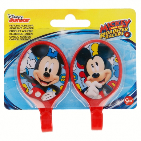 2 PCS. EASY SET OVAL STANDARD HANGERS MICKEY MOUSE - DISNEY -