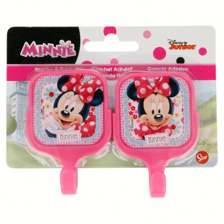 2 PCS. EASY SET SQUARE STANDARD HANGERS MINNIE MOUSE - DISNEY -