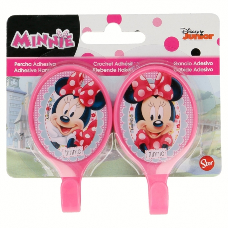 2 PCS. EASY SET OVAL STANDARD HANGERS MINNIE MOUSE - DISNEY -