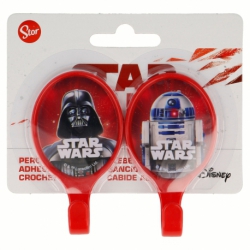 2 PCS. EASY SET OVAL STANDARD HANGERS STAR WARS