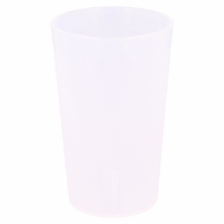 STACKABLE TRANSPARENT PP TUMBLER 280 ML