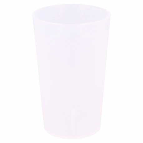 STACKABLE TRANSPARENT PP TUMBLER 280 ML