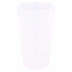 STACKABLE TRANSPARENT PP TUMBLER 340 ML