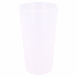 STACKABLE TRANSPARENT PP TUMBLER 420 ML
