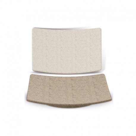 SMALL SQUARED TRAY TERRA